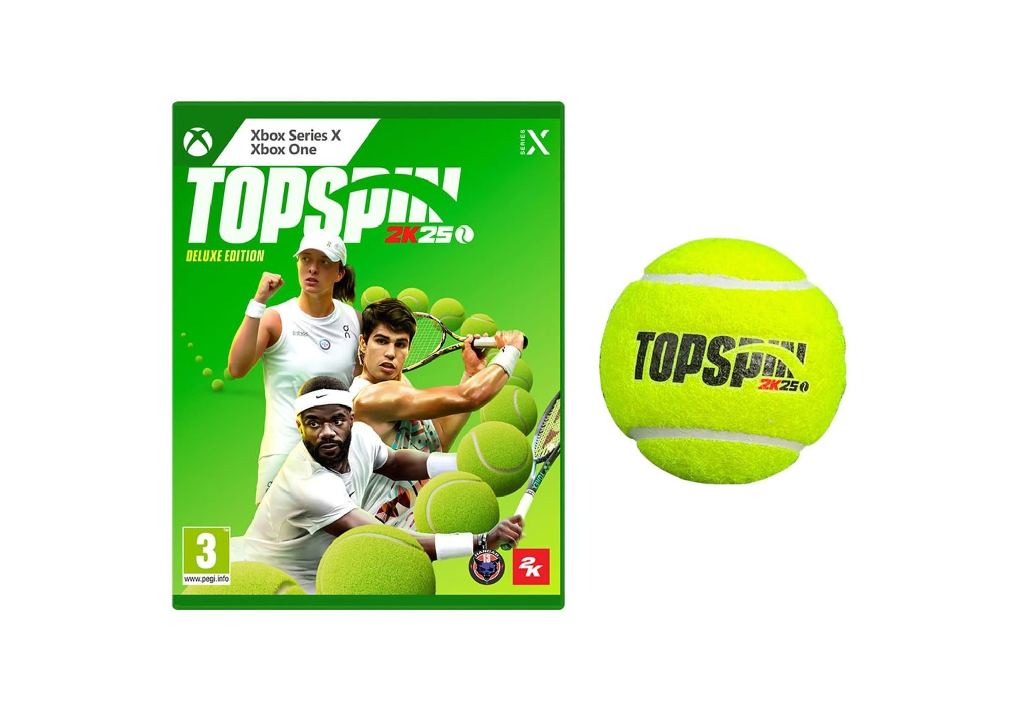 На новую теннисную игру TopSpin 2K25 действует большая скидка на предзаказ