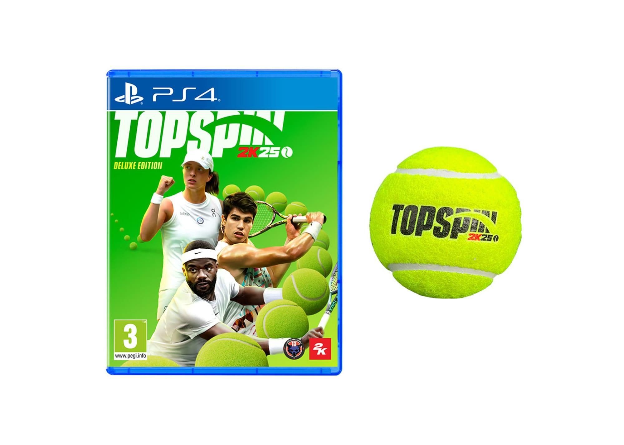 На новую теннисную игру TopSpin 2K25 действует большая скидка на предзаказ