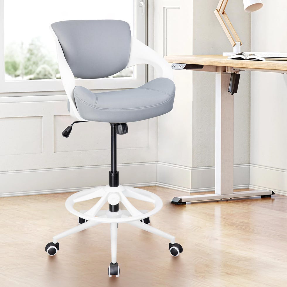 Ergonomic Drafting/Standing Desk Chair