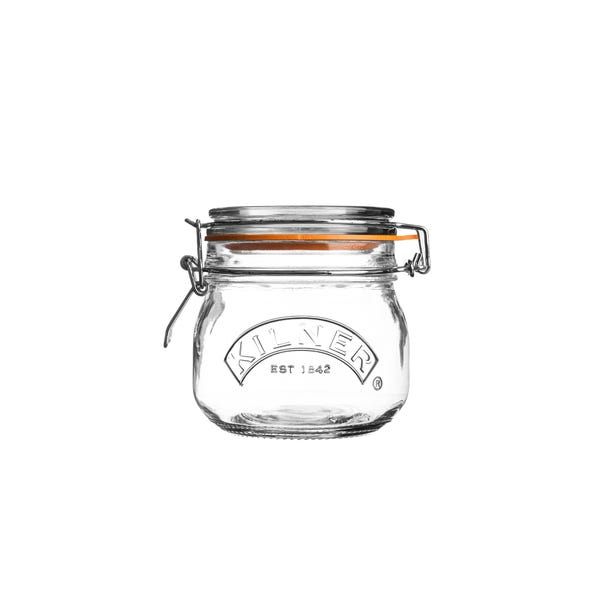 Kilner 0.5 Litre Round Clip Top Preserve Jar