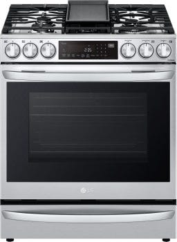 Smart Slide-In Gas Range