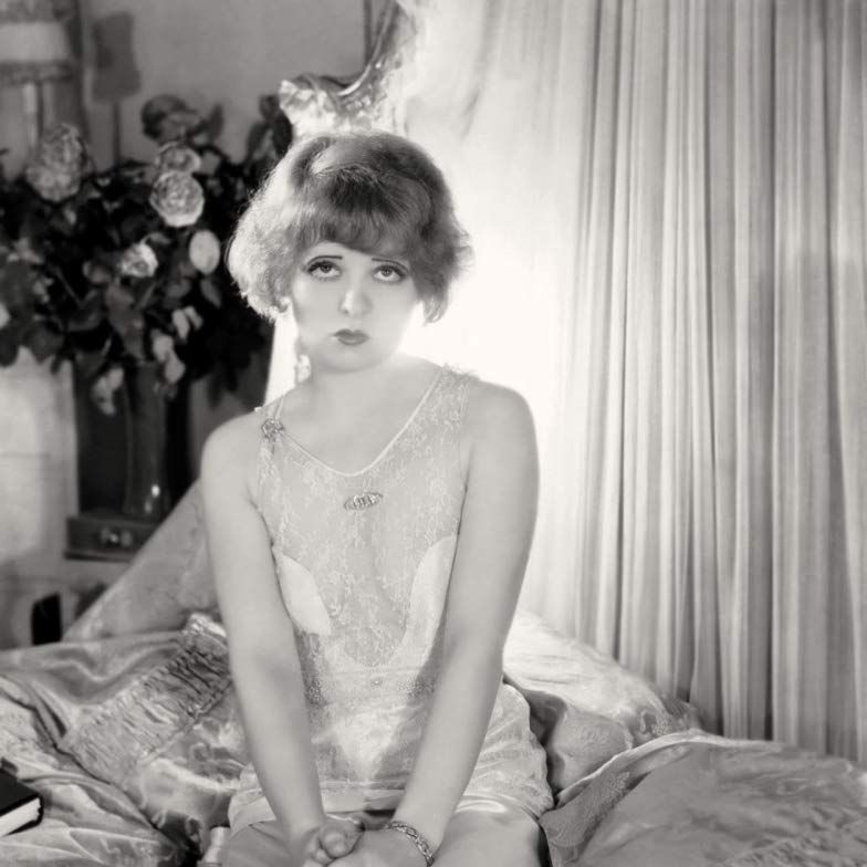 Clara Bow Bed Photo Print