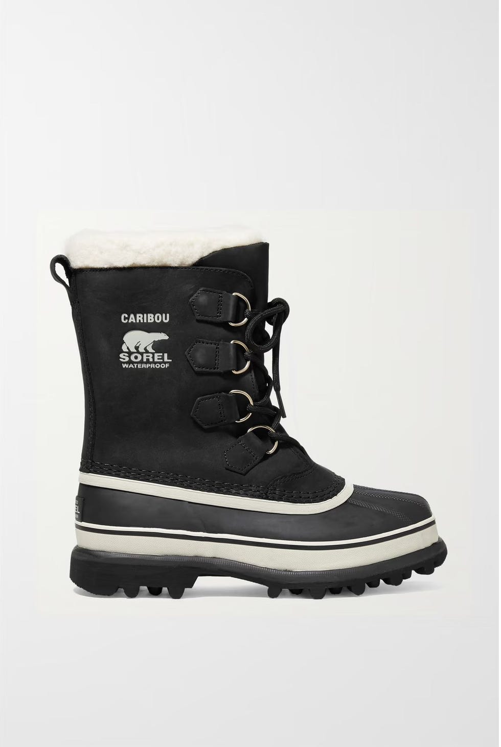 Caribou Waterproof Nubuck and Rubber Boots