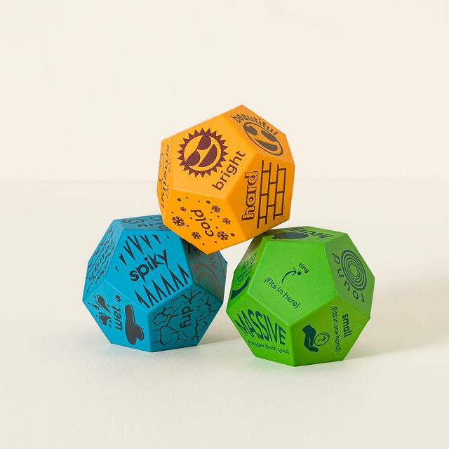 Jumbo Indoor/Outdoor Scavenger Hunt Dice