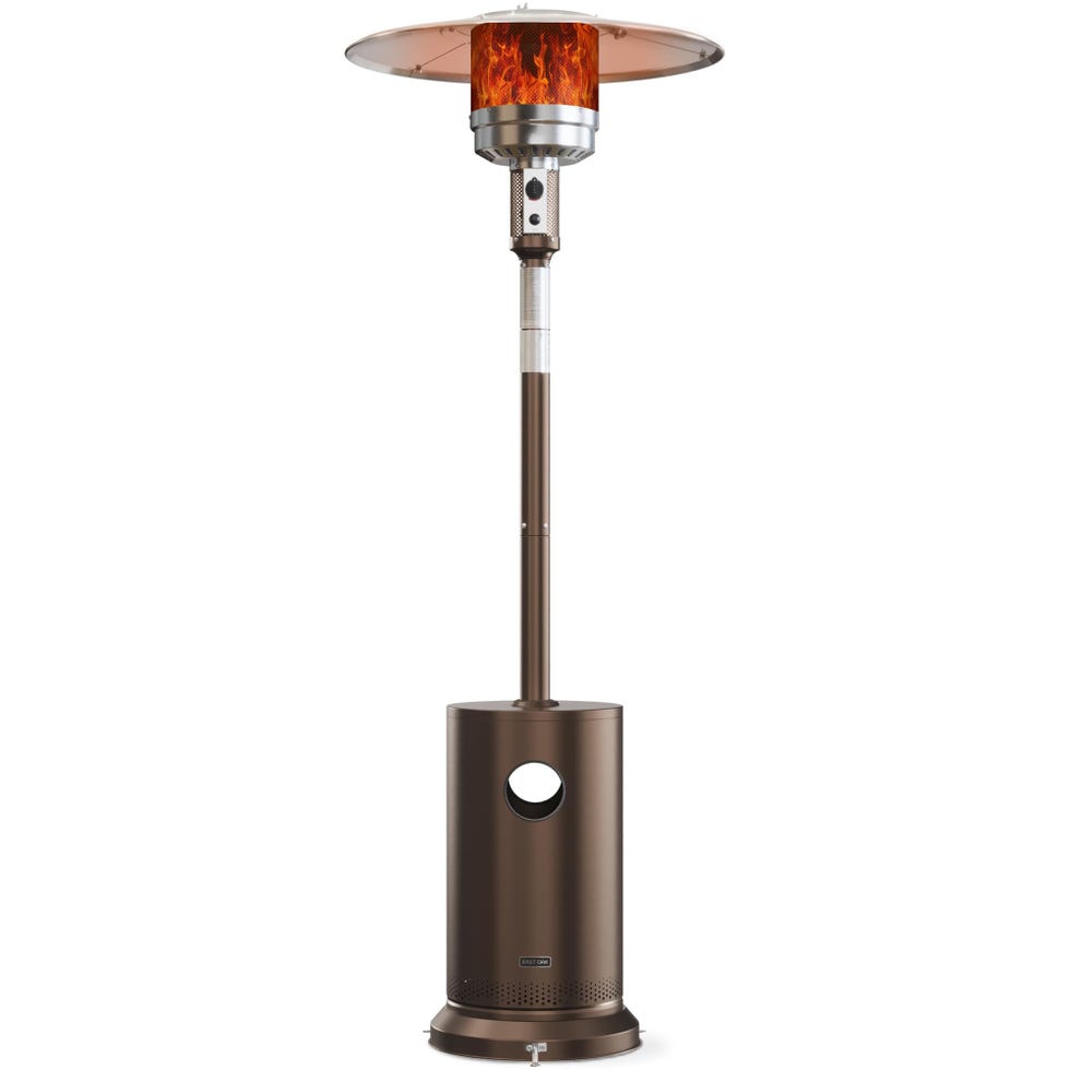 Patio Heater With Round Table Design