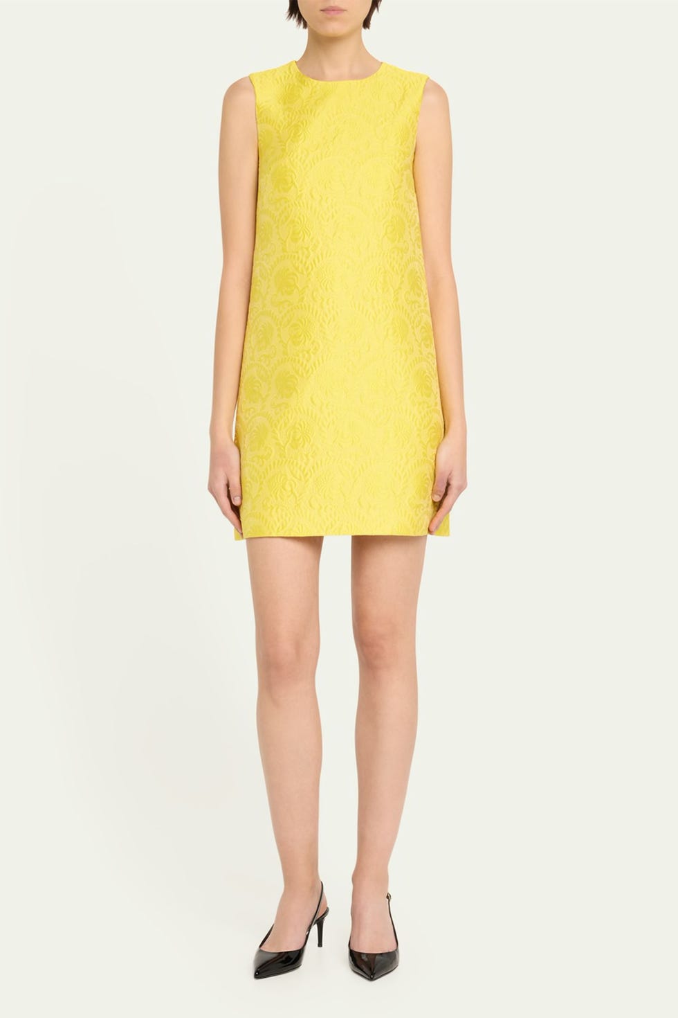 Matelasse Fiori Jacquard Mini Dress Matelasse Fiori Jacquard Mini Dress