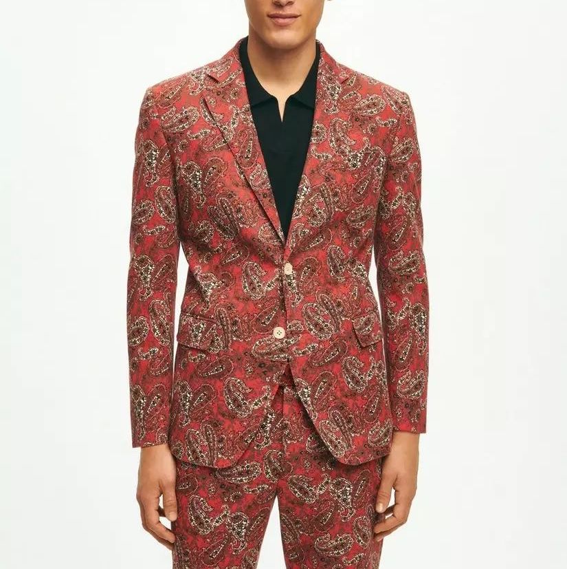 Paisley Suit Jacket 