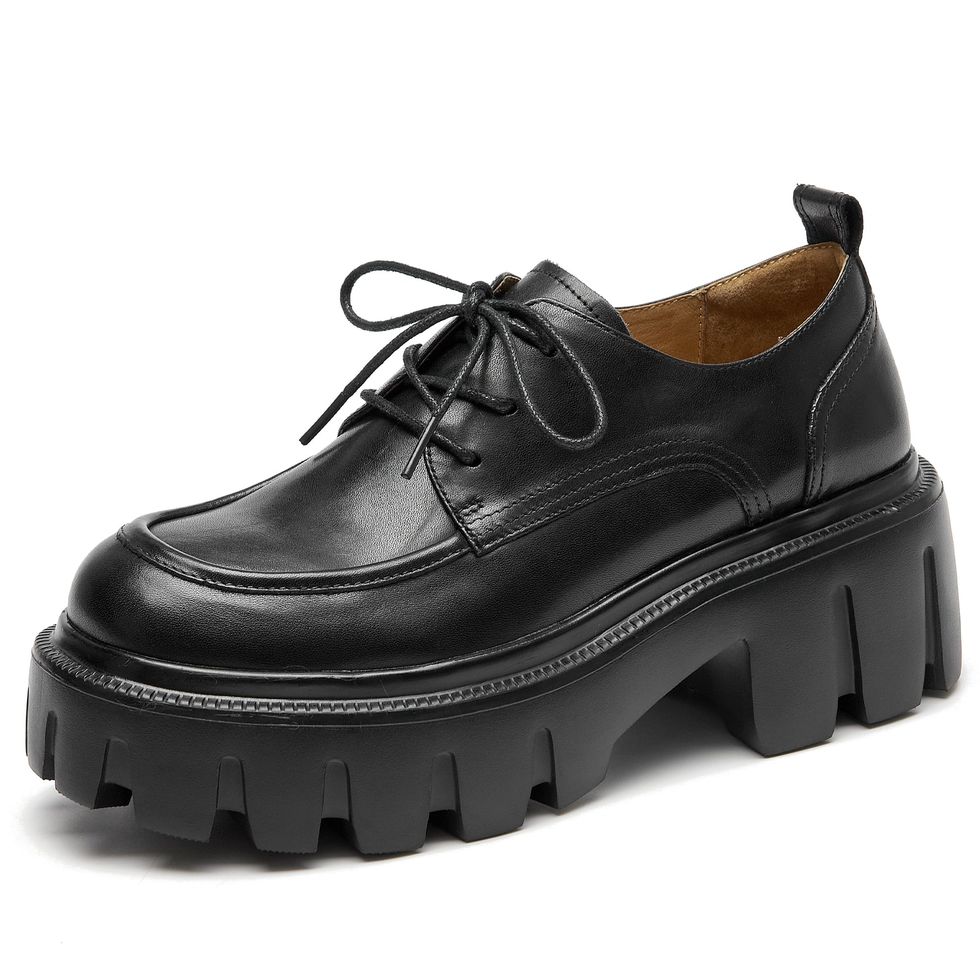 BEAU TODAY Chunky Oxford Shoes