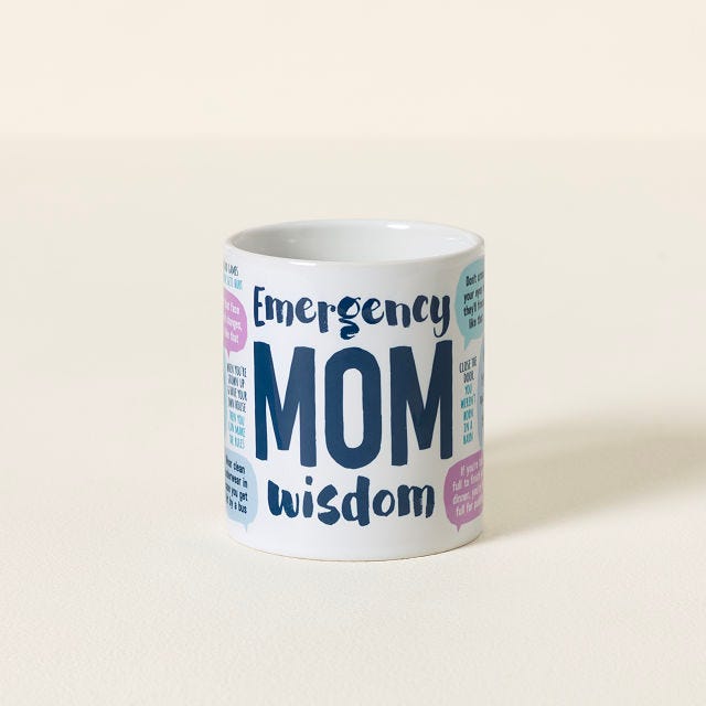 Emergency Mom Wisdom Mug Emergency Mom Wisdom Mug