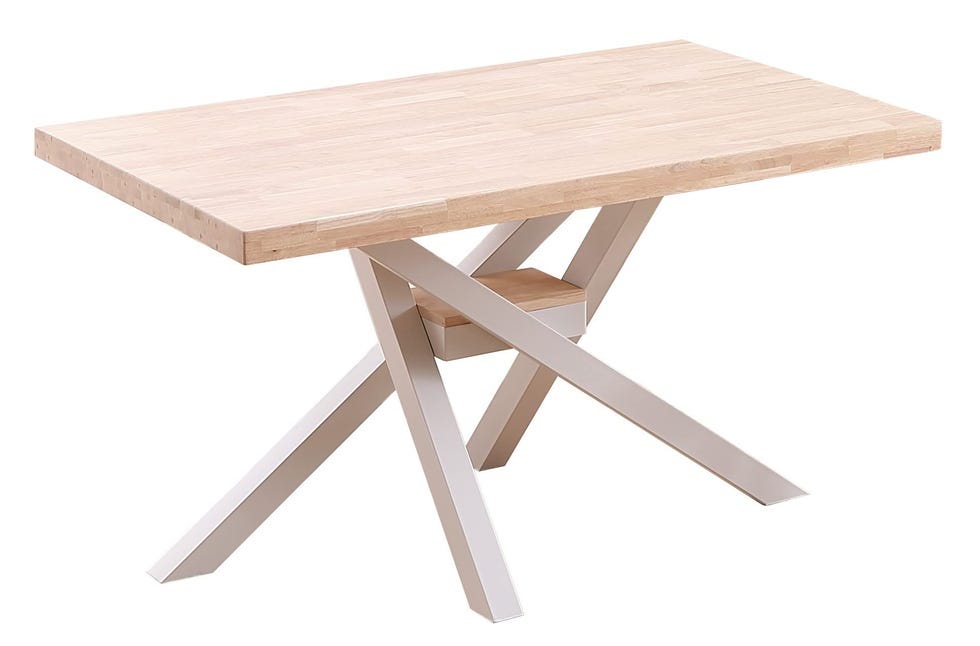Mesa de comedor con tapa en roble