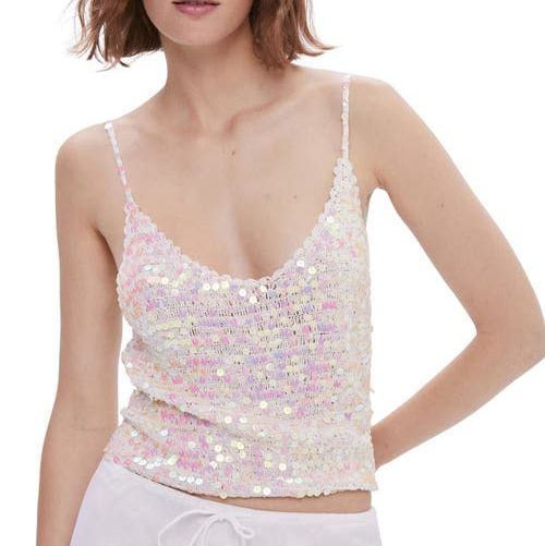 Sequin Knit Camisole