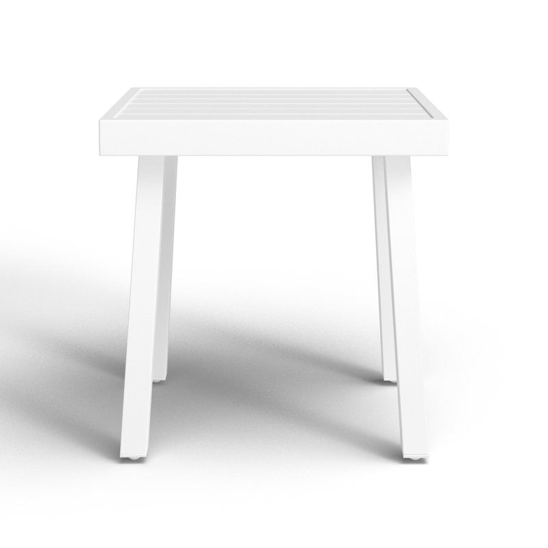 Outdoor Aluminum Side Table
