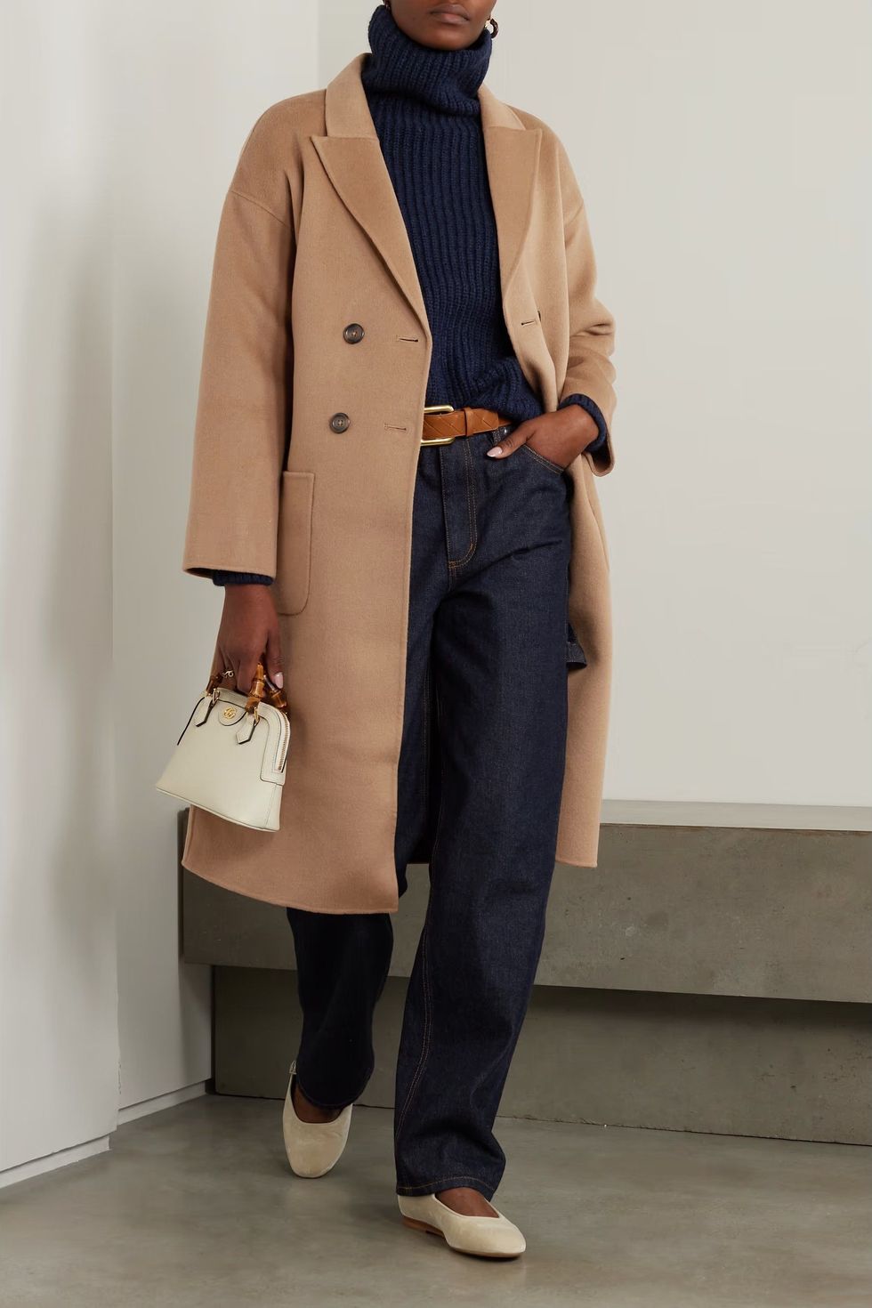 Dylan Wool and Cashmere Coat