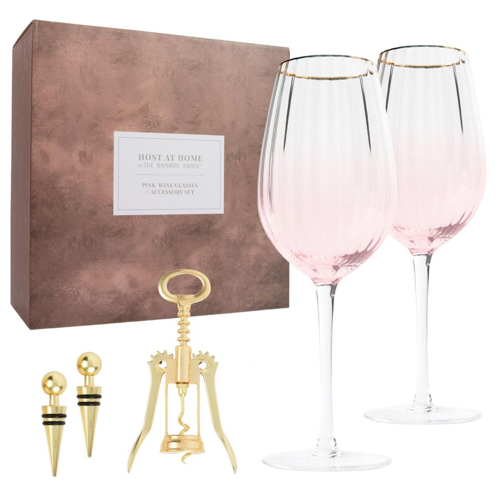 Wine Glasses Gift Set 