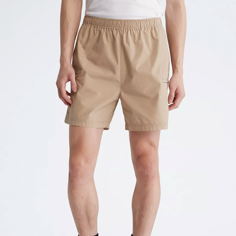 Khakis Poplin Cotton Pull-On Shorts
