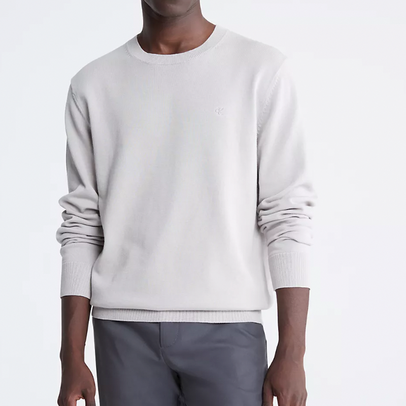 Smooth Cotton Sweater