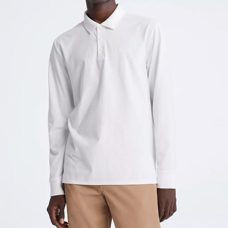 Smooth Cotton Solid Polo Shirt