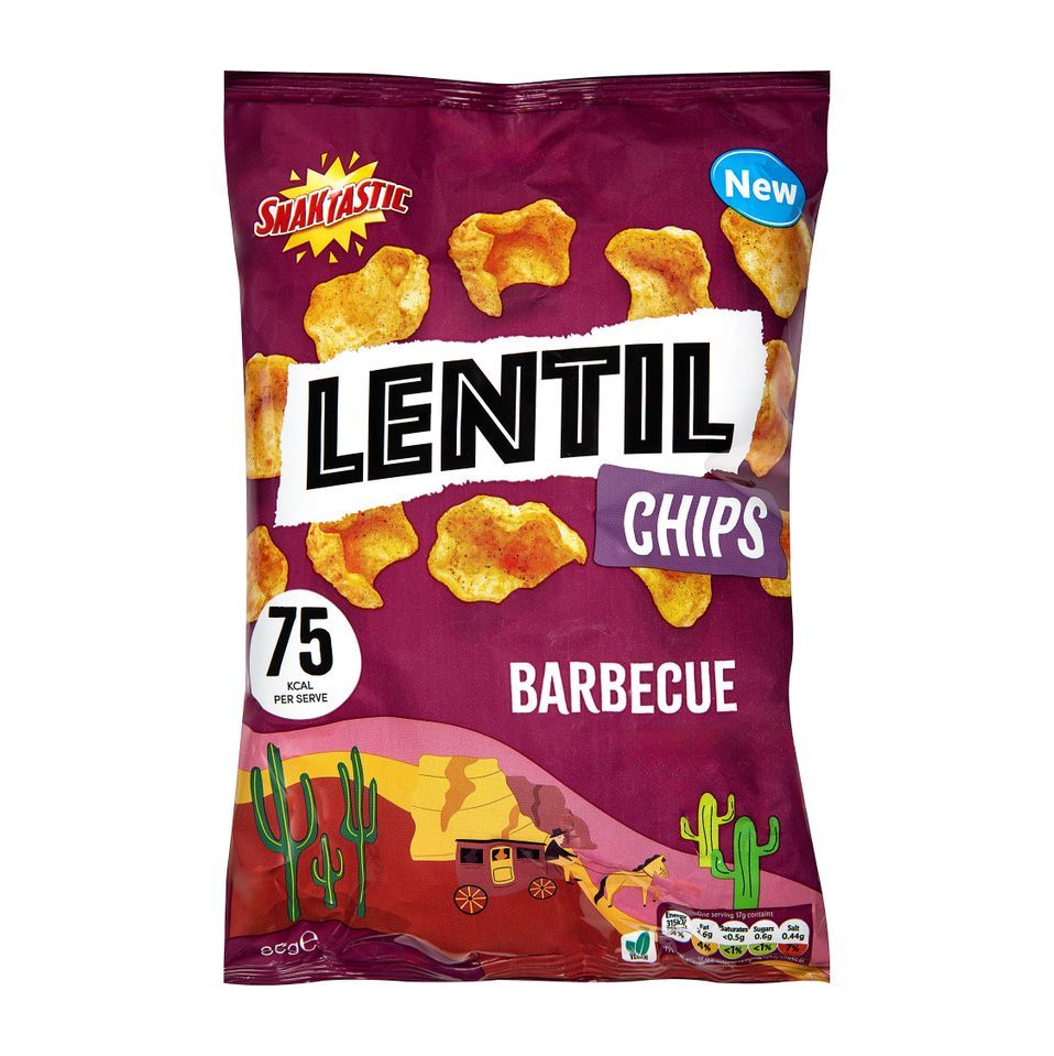 Lidl Snaktastic Lentil Chips (BBQ)