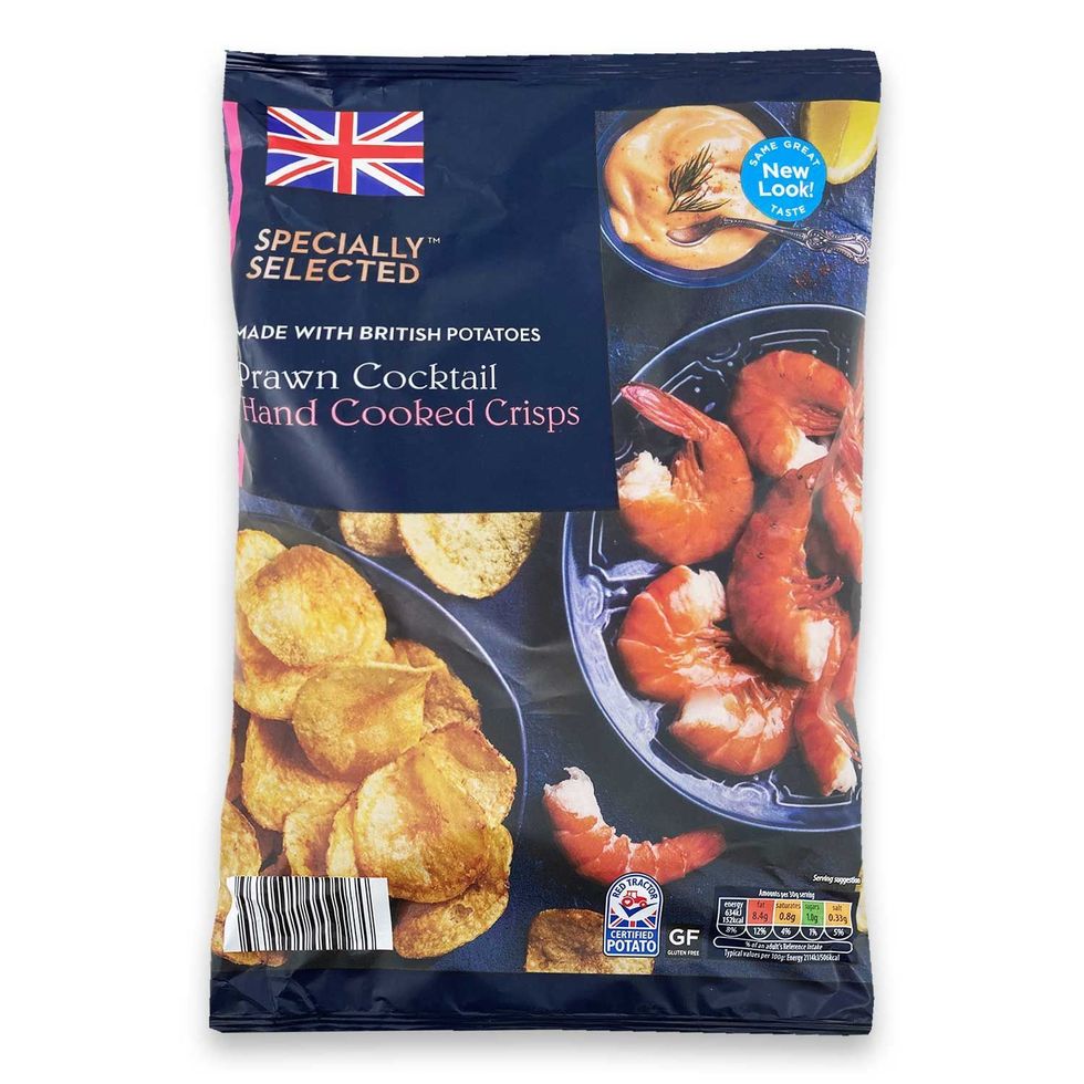 Aldi Specially Selected Handcooked Prawn Cocktail Crisps 