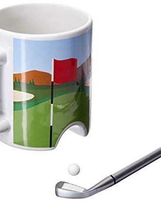 Kikkerland Putter Cup Golf Mug