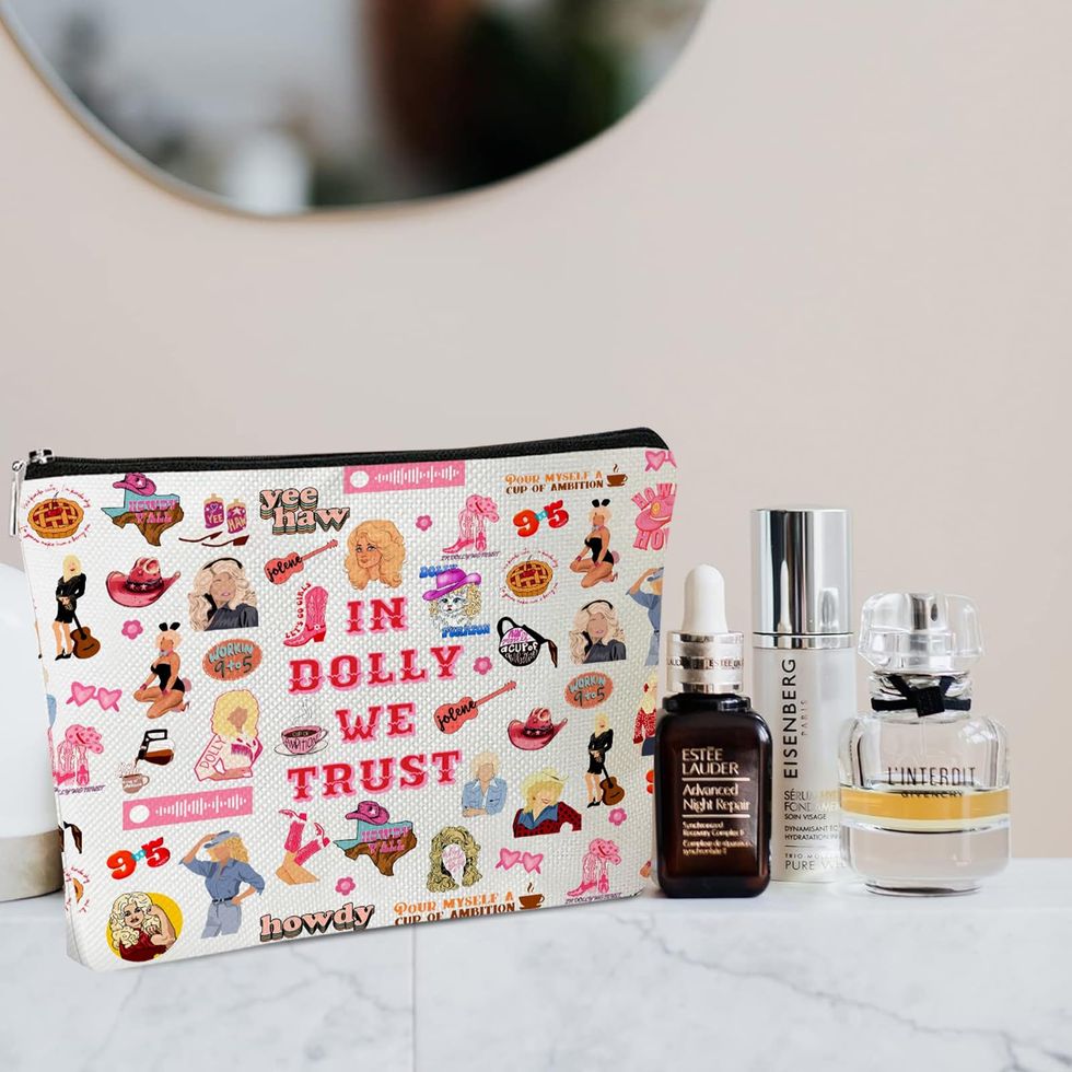 Dolly Parton Makeup Bag