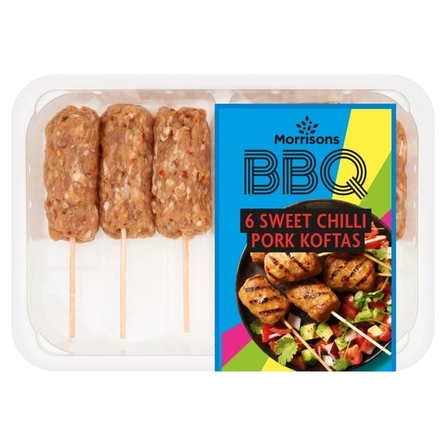 Morrisons Sweet Chilli Pork Koftas 340g