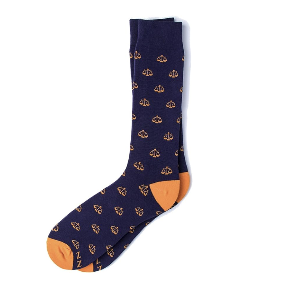Scales of Justice Dress Socks