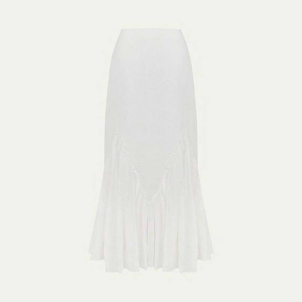 Solid Kerry Long Skirt