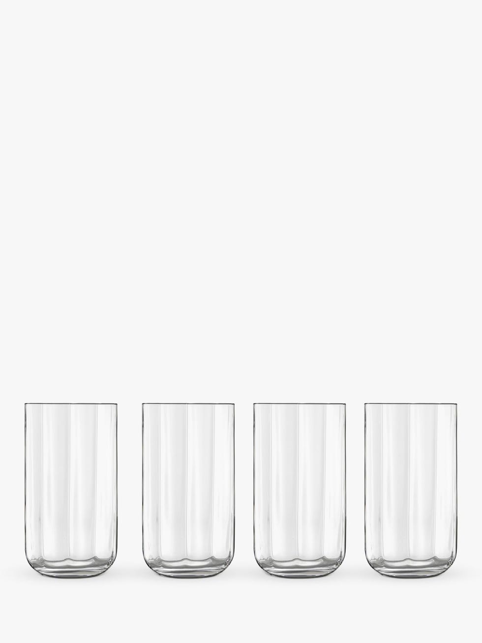 Luigi Bormioli Set of 4 Jazz Glass Highball
