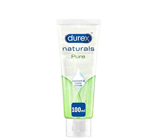 Durex Naturals Gel Lubrificante sessuale, 100% ingredienti di origine naturale