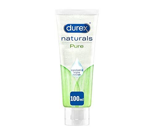Durex Naturals Gel Lubrificante sessuale, 100% ingredienti di origine naturale