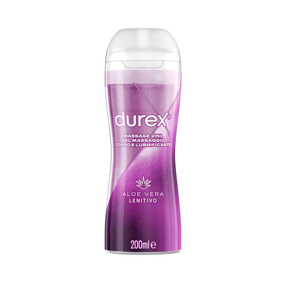 Durex massage 2 in 1 lubrificante intimo e gel a base acqua con aloe vera