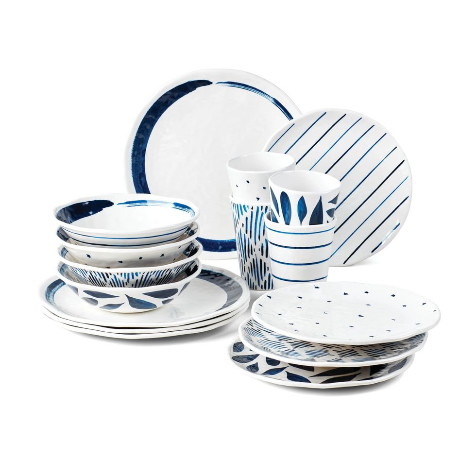 Blue Bay Melamine Dinnerware Set