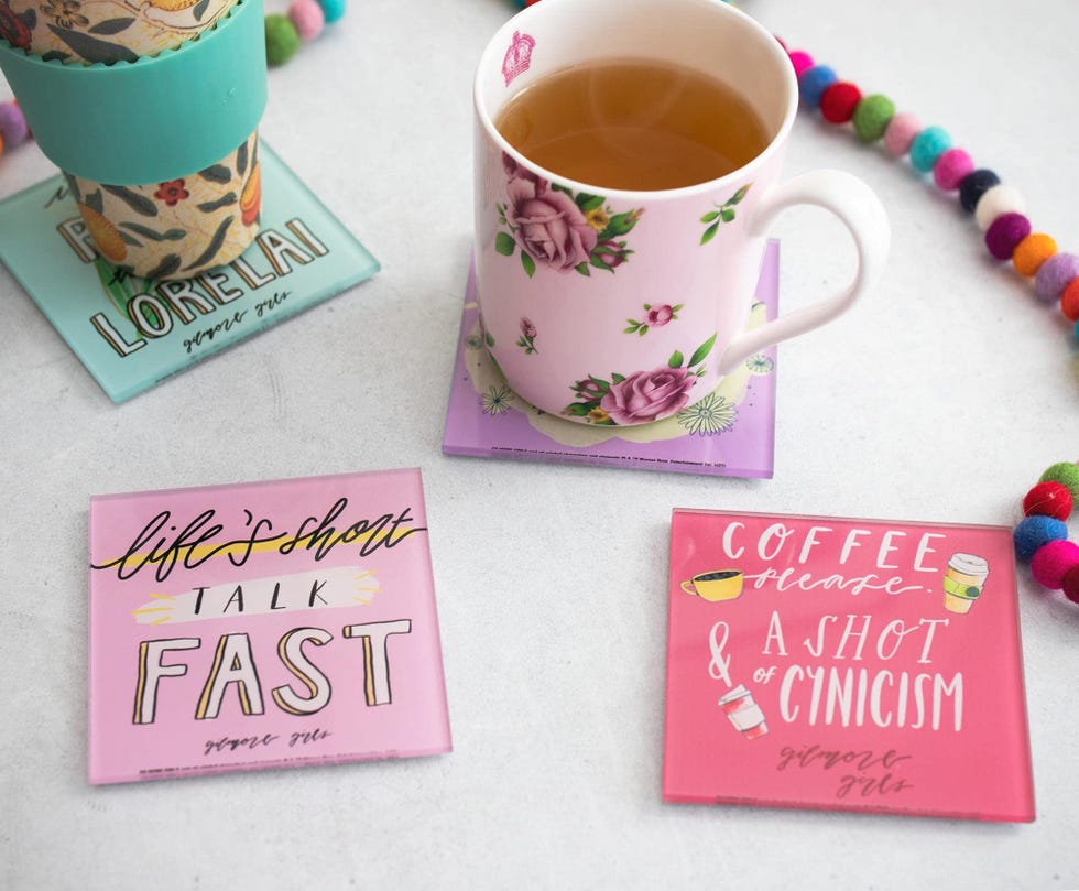 Gilmore Girls Quotes Glass Coasters 