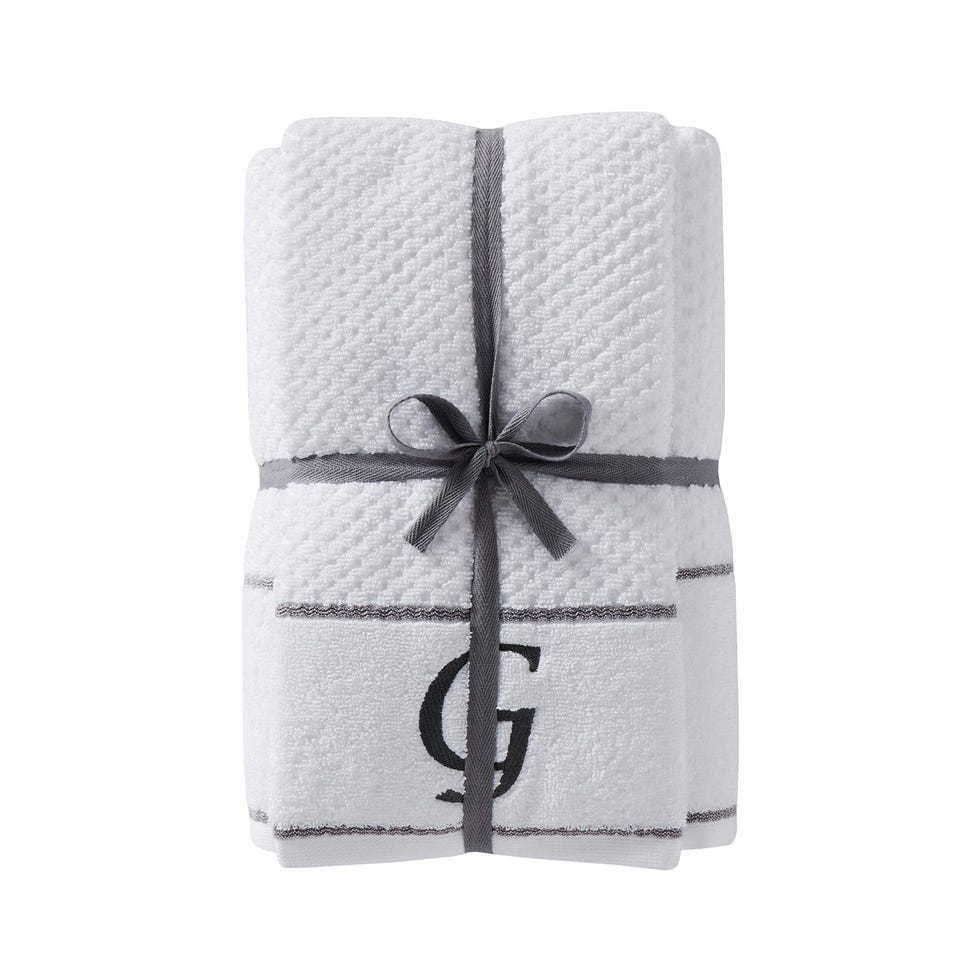 Taylor Swift Loves Monogram Bath Towels—Shop Similar Ones Here