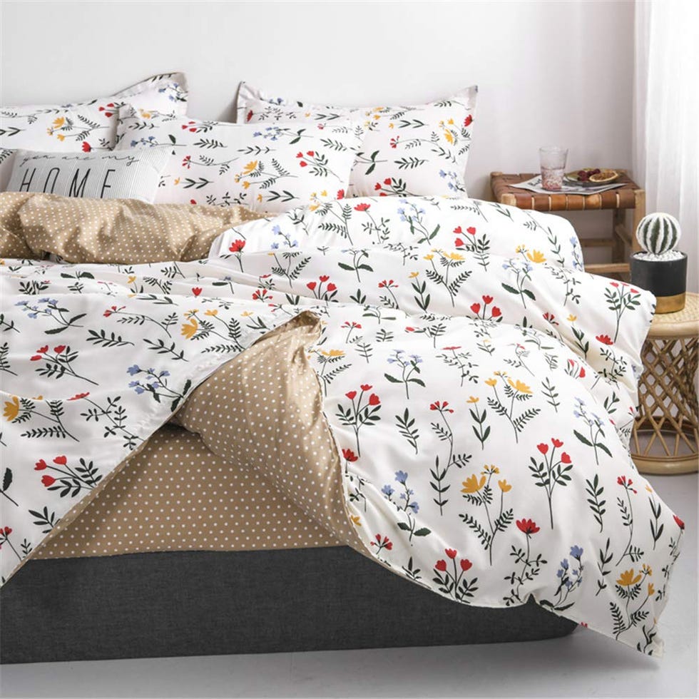 Juego de ropa de cama reversible