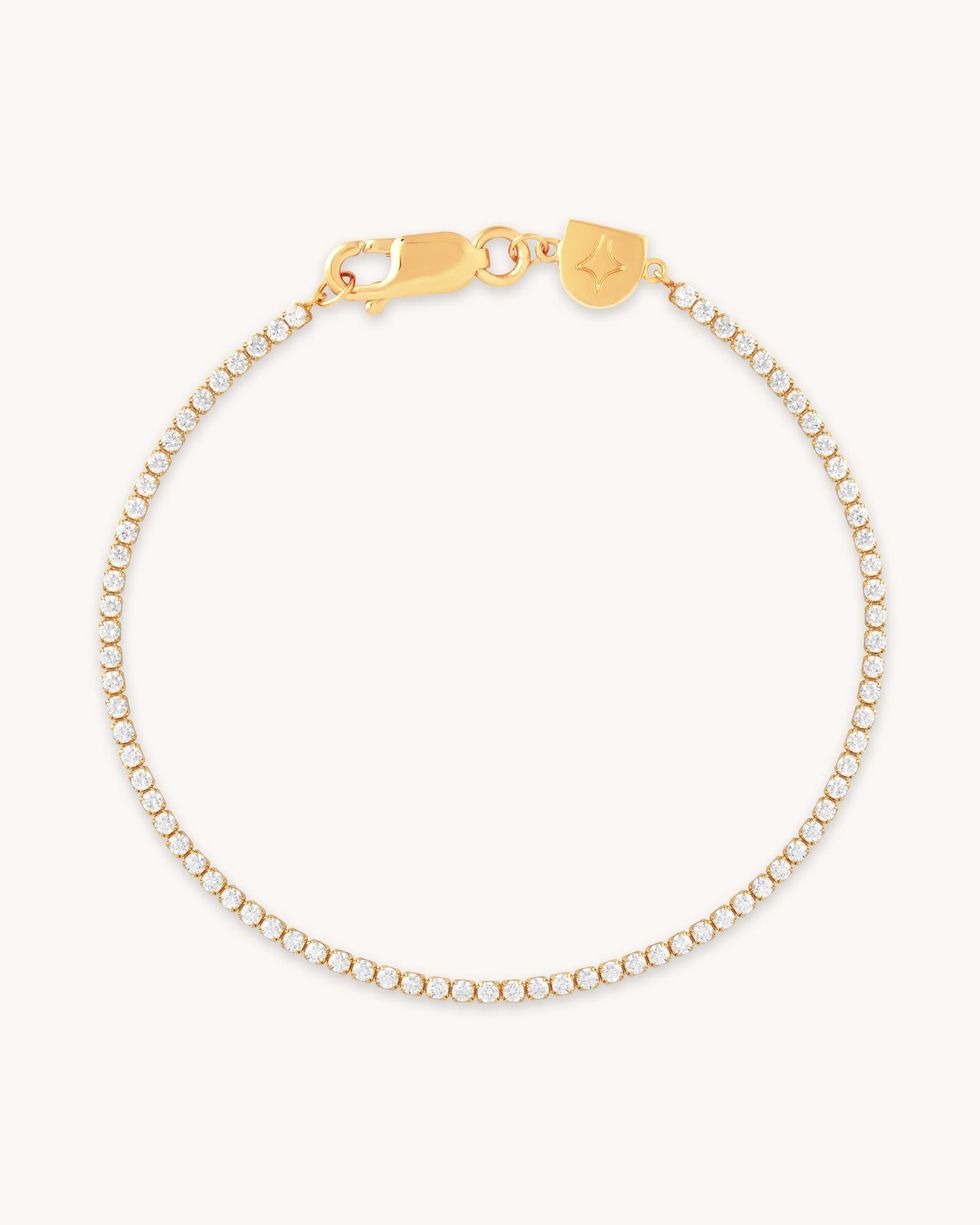 Tennis chain bracelet