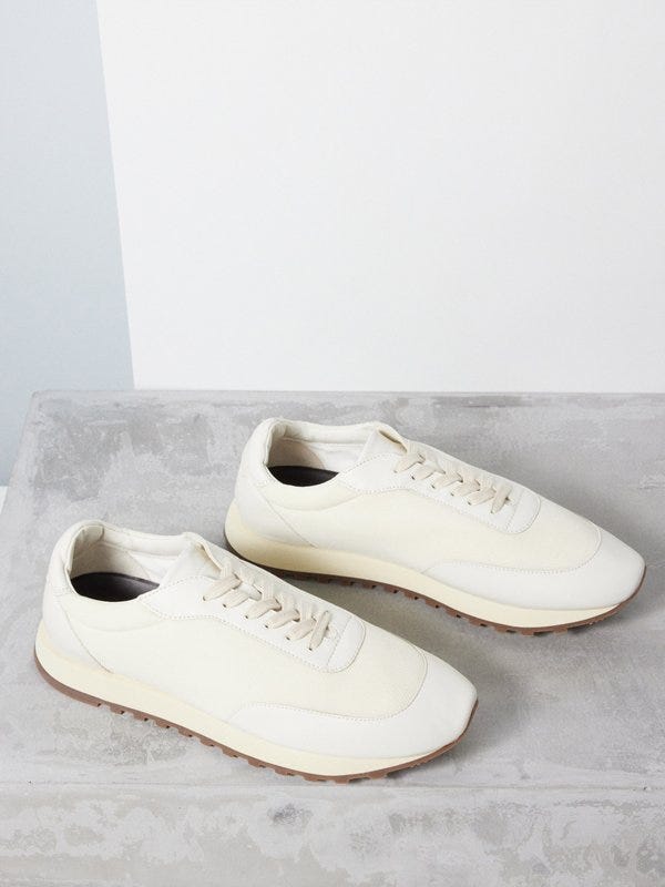 Owen Leather and Mesh Sneakers