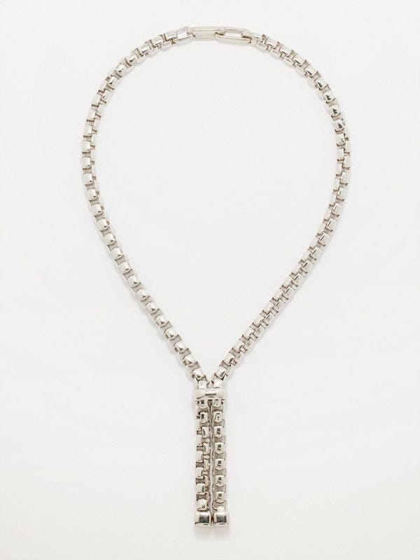 Martina Platinum-Plated Necklace