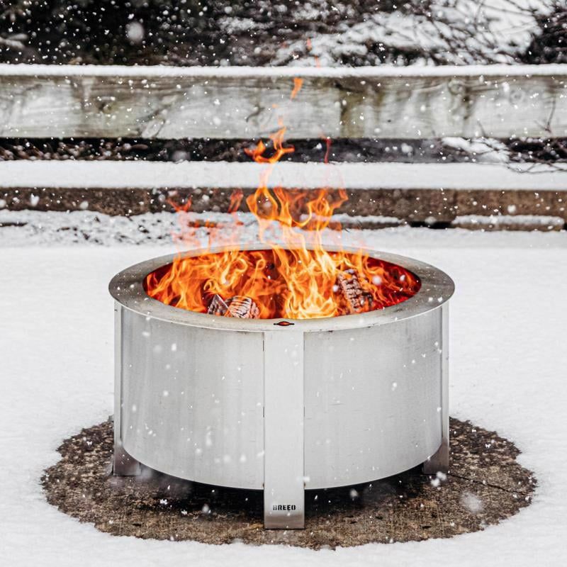 X Series 24" Stainless Smokeless Fire Pit