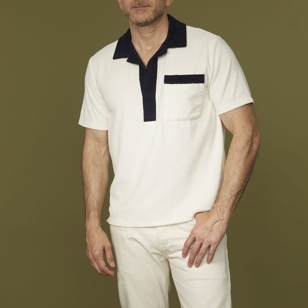 Relaxed Terry Beach Polo