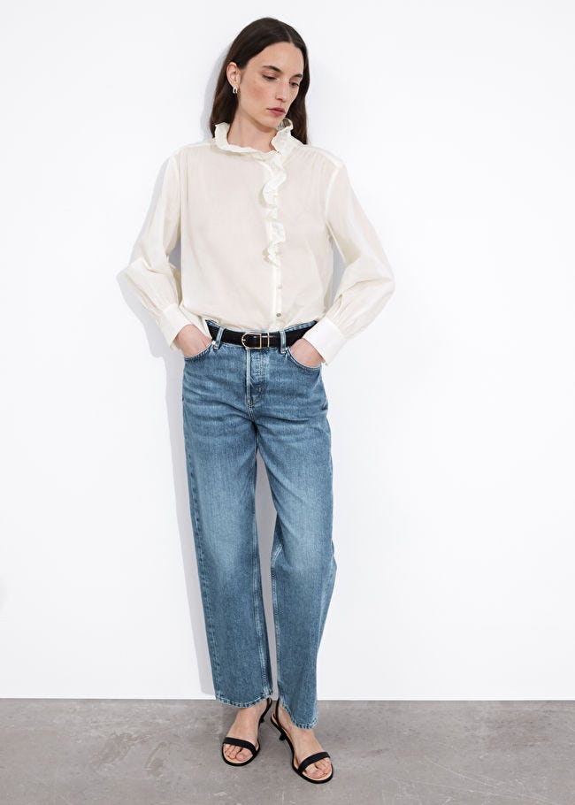 Frilled Blouse