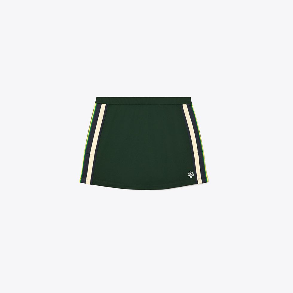 Side-Stripe Tennis Skirt