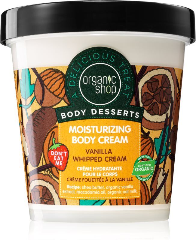 Body Desserts Vanilla crema idratante corpo