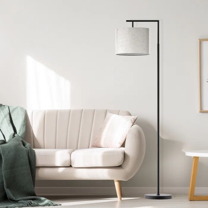 Haileyville Arched Floor Lamp