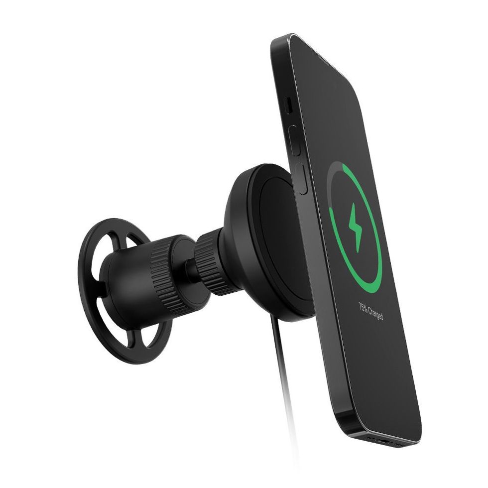 Qi2 snap+ Magnetic Wireless Charging Vent Mount