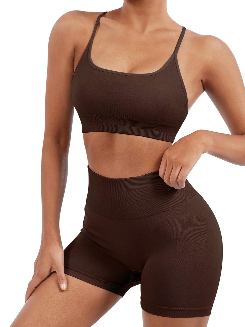 Women Seamless 2 Piece Workout Set