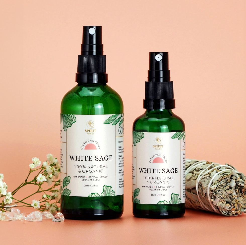 Natural & Organic White Sage Cleansing Spray