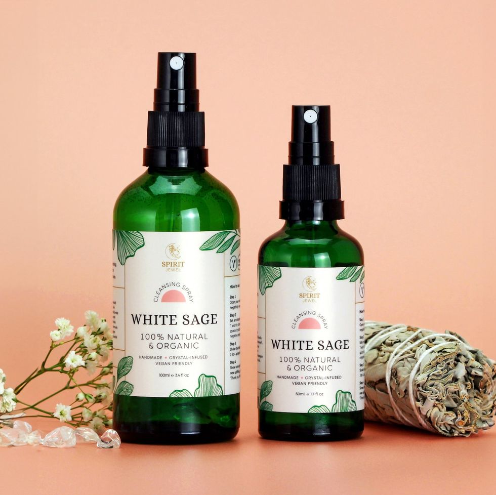 Natural & Organic White Sage Cleansing Spray