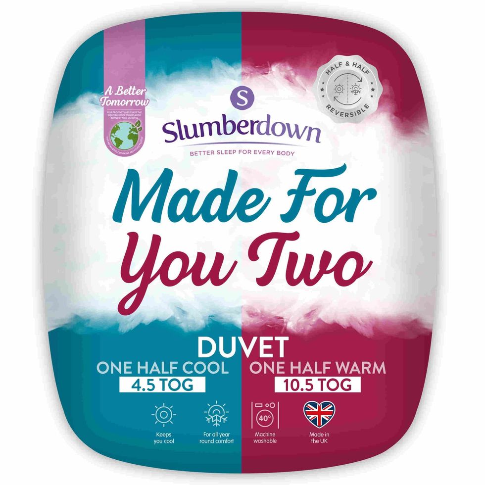 Slumberdown Made For You Two Double Duvet - 15 tog
